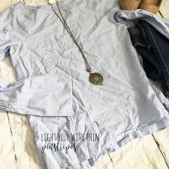 Pinstriped Top - Picture 2 of 8